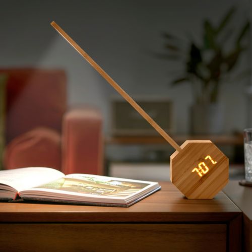 Octagon One Plus Portable Alarm Clock Desk Light